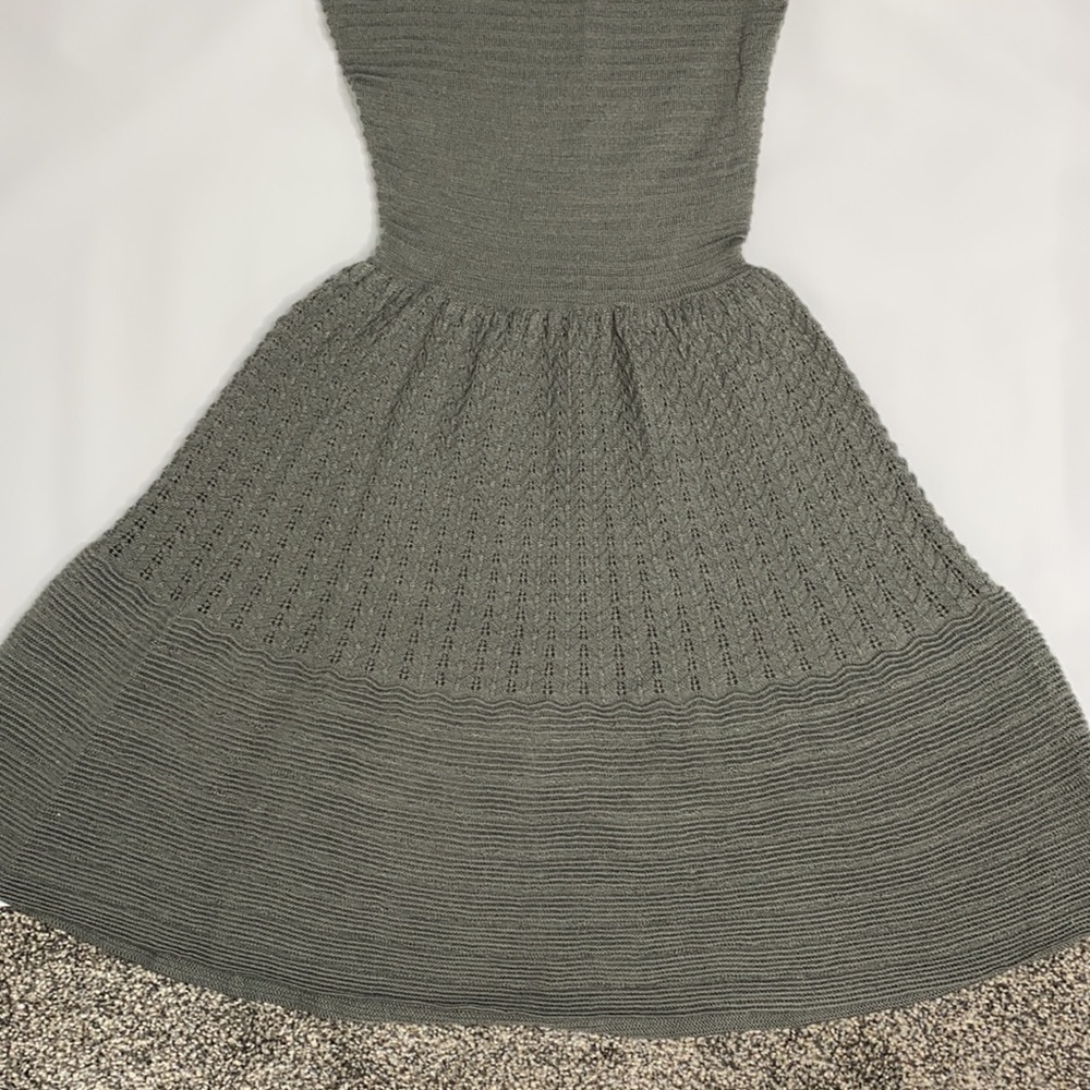 B.B. Dakota Gray Wool Blend Sleeveless Dress XS - Picture 11 of 11